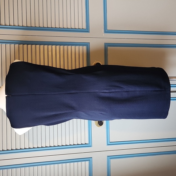 Carmen Marc Valvo Navy Dress - Picture 8 of 12